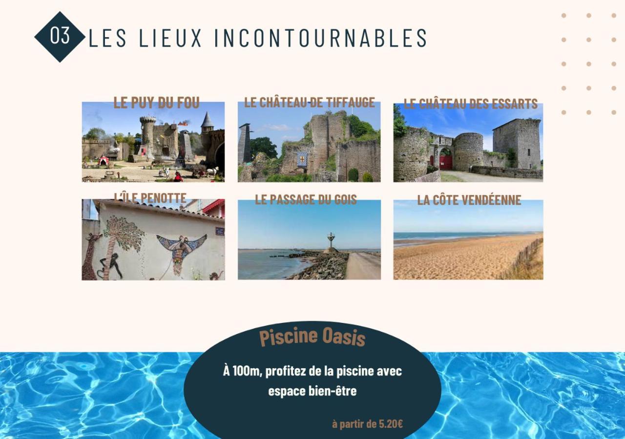 Entre Terre Et Mer Les Essarts  외부 사진